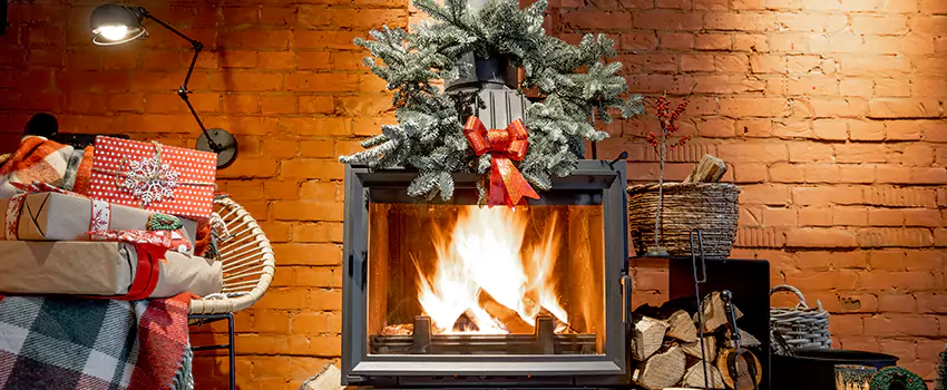 Travis Industries Linear Gas Fireplace Installation in Evanston, Illinois
