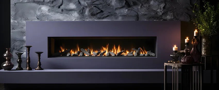 Ember Bed for Ventless Gas Fireplace in Evanston, IL